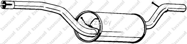 Средняя часть глушителя