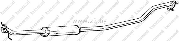 Средняя часть глушителя