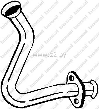 Труба глушителя