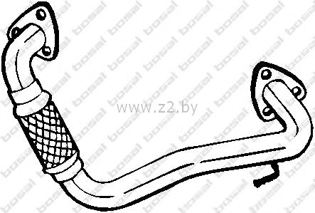 Труба глушителя