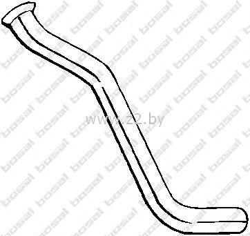 Труба глушителя