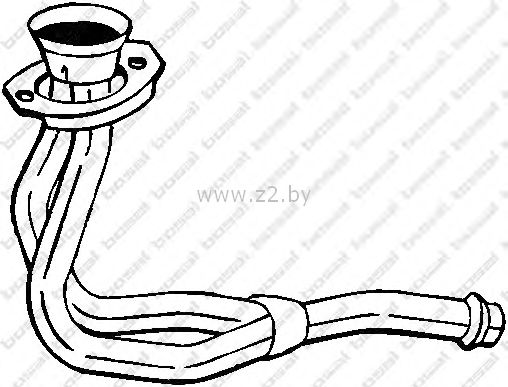 Труба глушителя