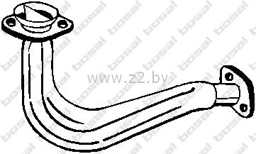 Труба глушителя