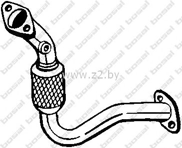 Труба глушителя