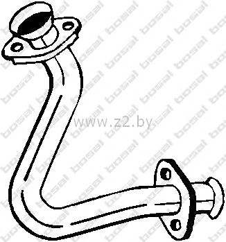 Труба глушителя