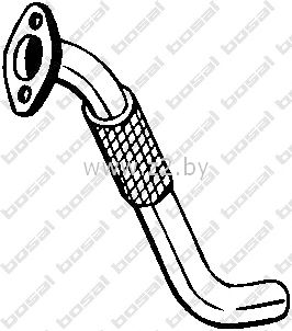 Труба глушителя