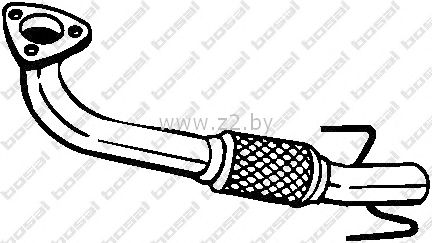 Труба глушителя