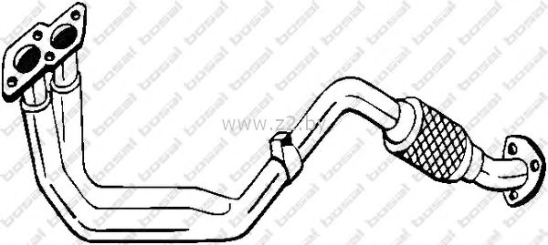 Труба глушителя