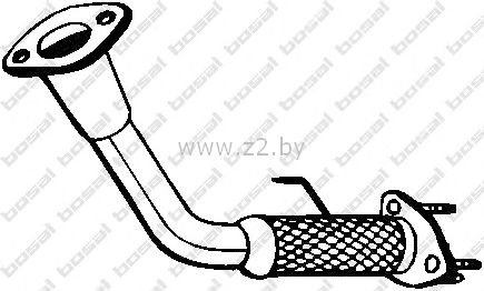 Труба глушителя