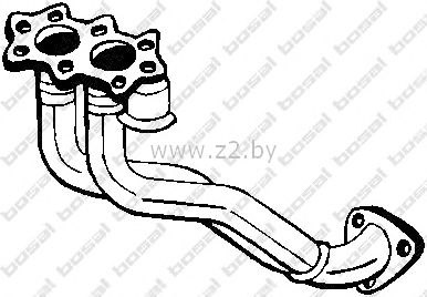 Труба глушителя