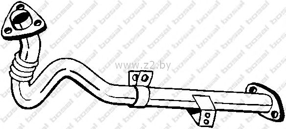 Труба глушителя