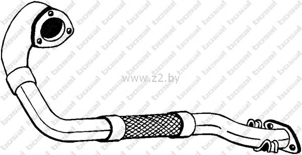 Труба глушителя