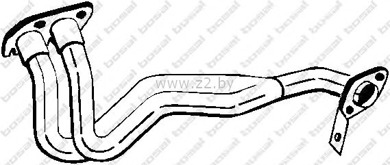 Труба глушителя