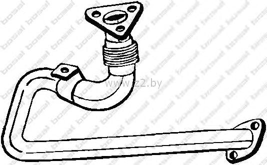 Труба глушителя