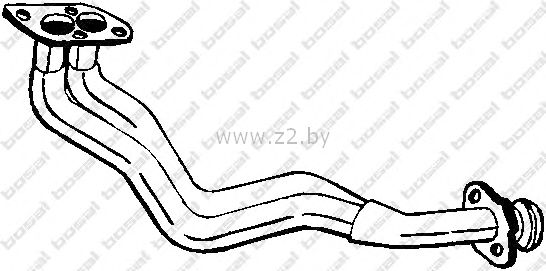 Труба глушителя