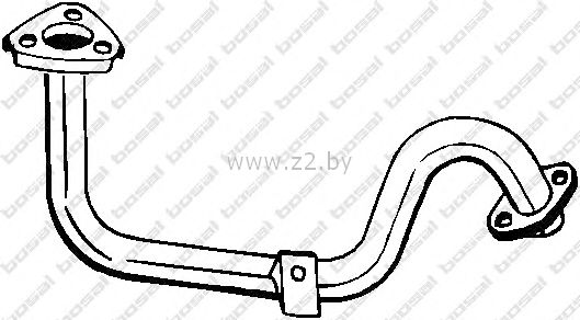 Труба глушителя