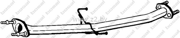 Труба глушителя