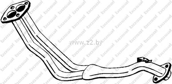 Труба глушителя