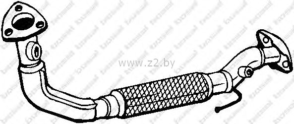 Труба глушителя