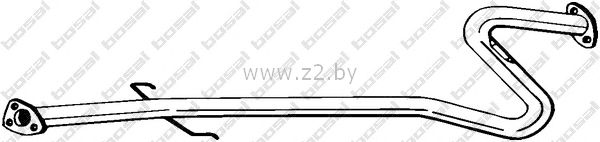 Труба глушителя