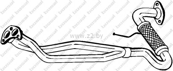 Труба глушителя