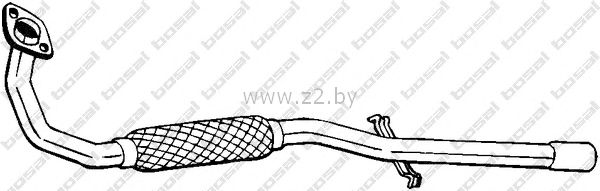 Труба глушителя