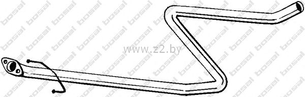 Труба глушителя