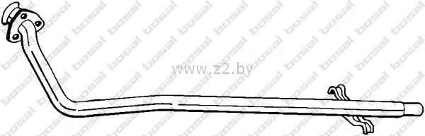 Труба глушителя