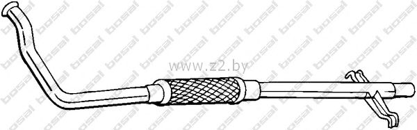 Труба глушителя