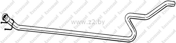 Труба глушителя