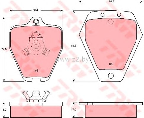 Тормозные колодки дисковые