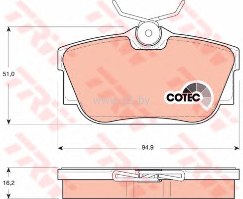 Тормозные колодки дисковые