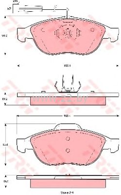 Тормозные колодки дисковые