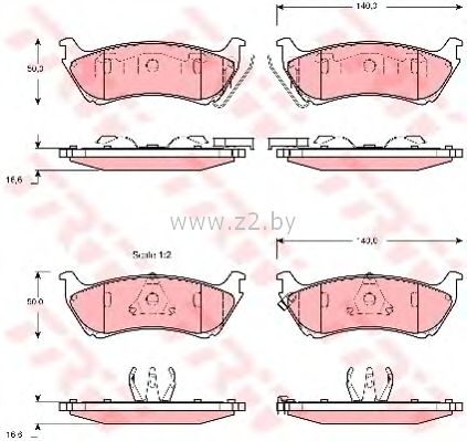 Тормозные колодки дисковые