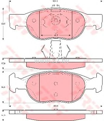 Тормозные колодки дисковые