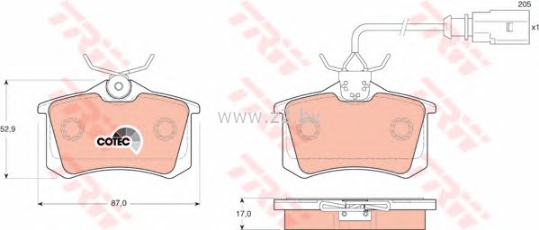 Тормозные колодки дисковые