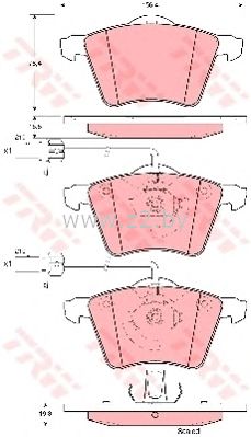 Тормозные колодки дисковые
