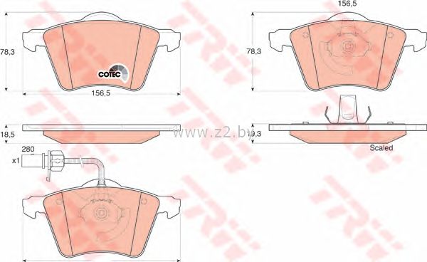 Тормозные колодки дисковые