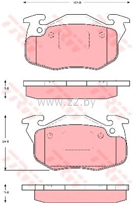 Тормозные колодки дисковые