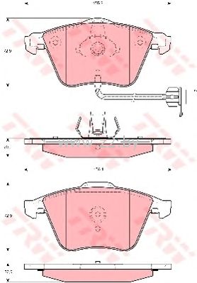 Тормозные колодки дисковые