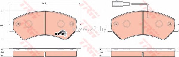 Тормозные колодки дисковые