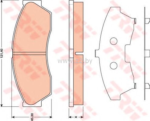 Тормозные колодки дисковые