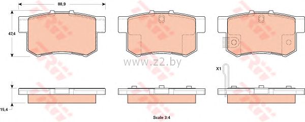 Тормозные колодки дисковые