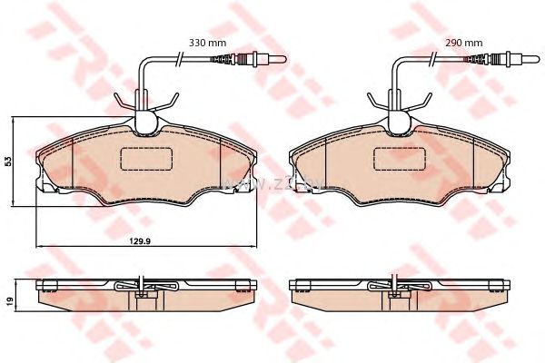 Тормозные колодки дисковые