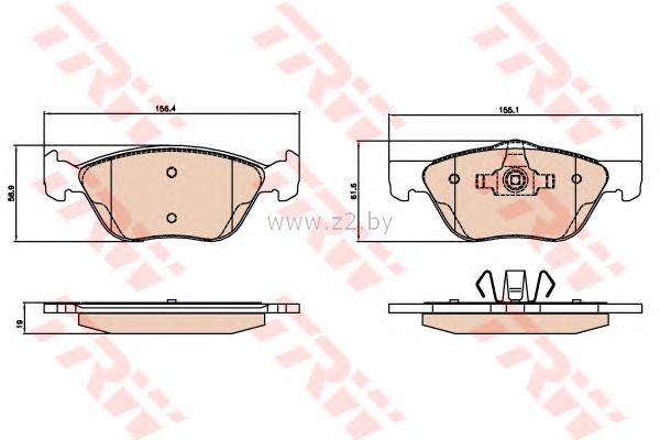 Тормозные колодки дисковые