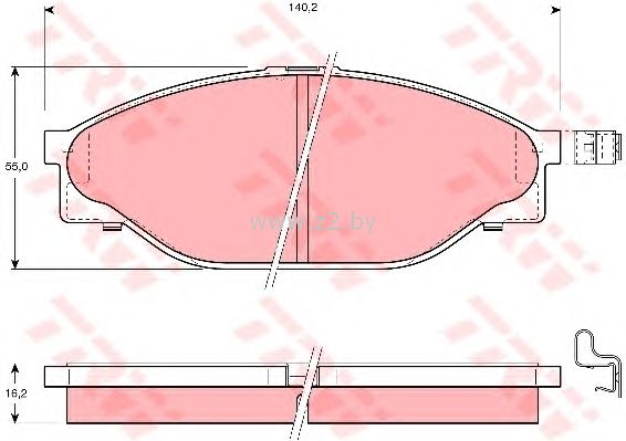 Тормозные колодки дисковые