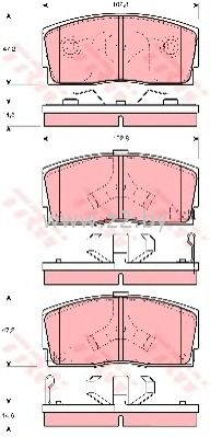 Тормозные колодки дисковые