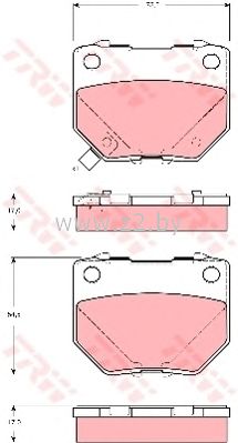 Тормозные колодки дисковые