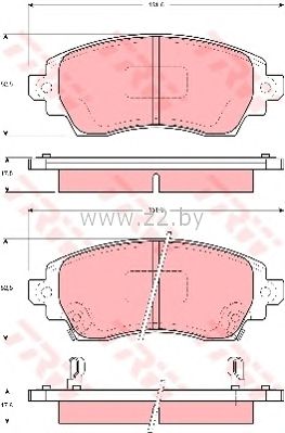 Тормозные колодки дисковые