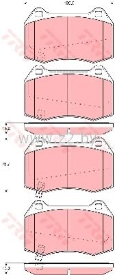 Тормозные колодки дисковые